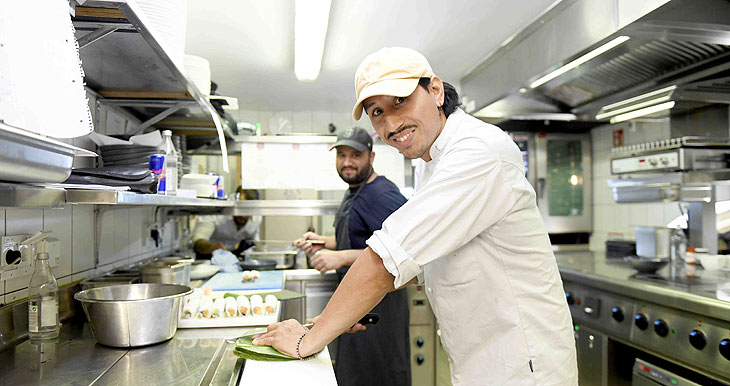 Le Roy`Smith @  FILMCASINO DinnerClub Pop-Up Restaurant “Paracas by Le Roy`Smith” in München am 28.07.2022 AGENCY PEOPLE IMAGE (c) Michael Tinnefeld